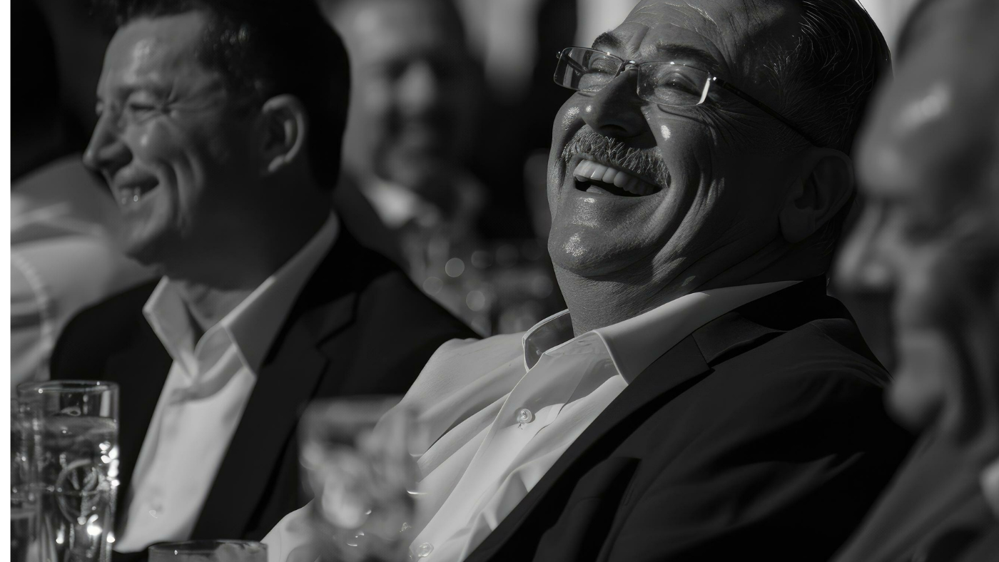 THEY ARE LAUGHING AT US…