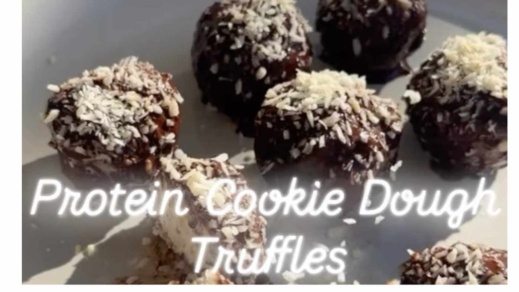 Protein Cookie Dough Truffles: A Decadent Yet Nourishing Treat 🍪💪