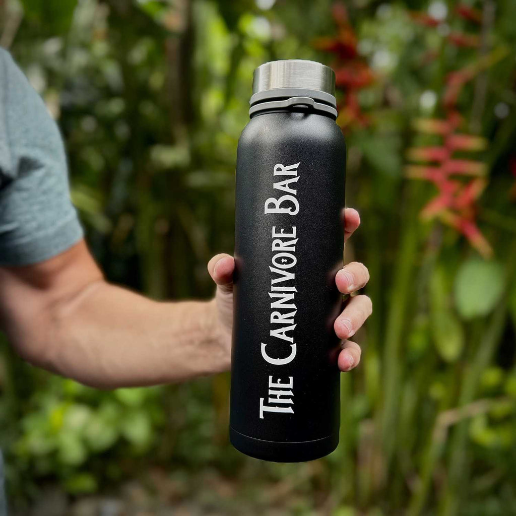 Carnivore Bar "Drink Water" Bottle