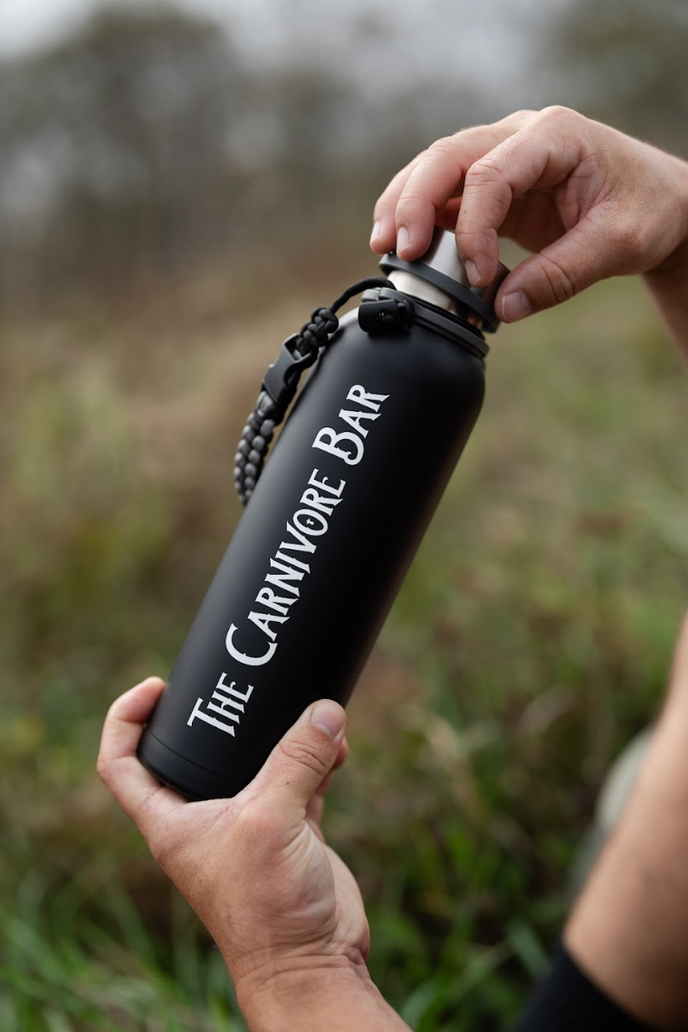 Carnivore Bar "Drink Water" Bottle
