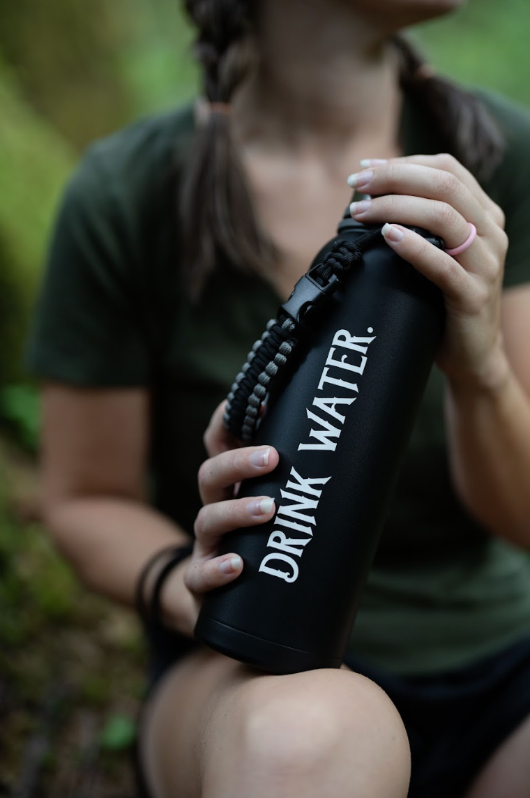 Carnivore Bar "Drink Water" Bottle