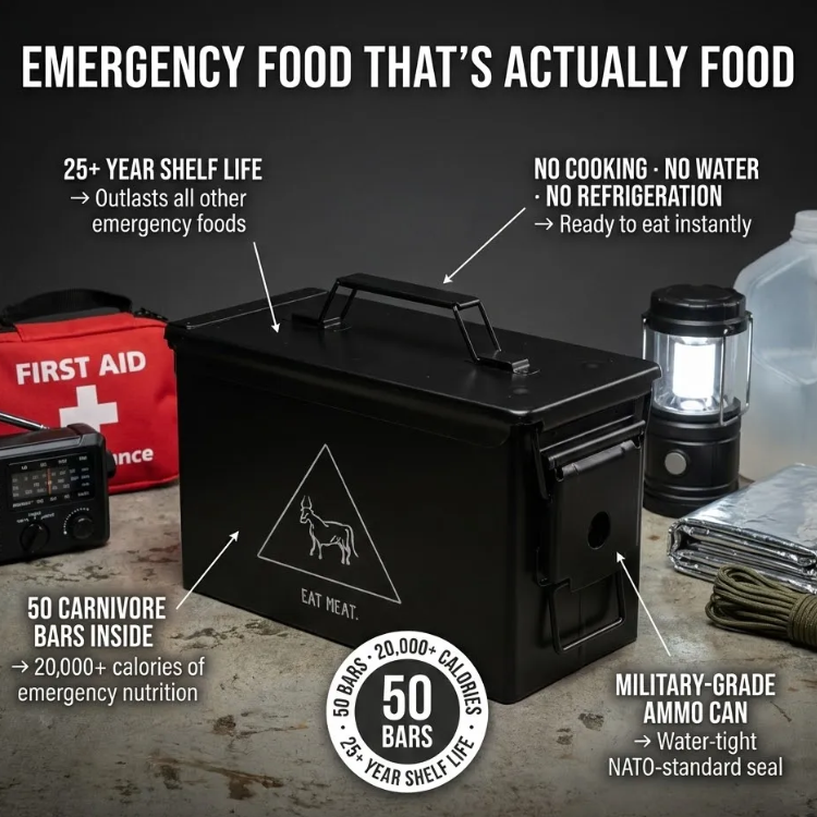 Carnivore Bar Ammo Box, 50 Bar Box